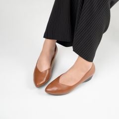 Giày da mũi cut V 4cm Kosu K-25801