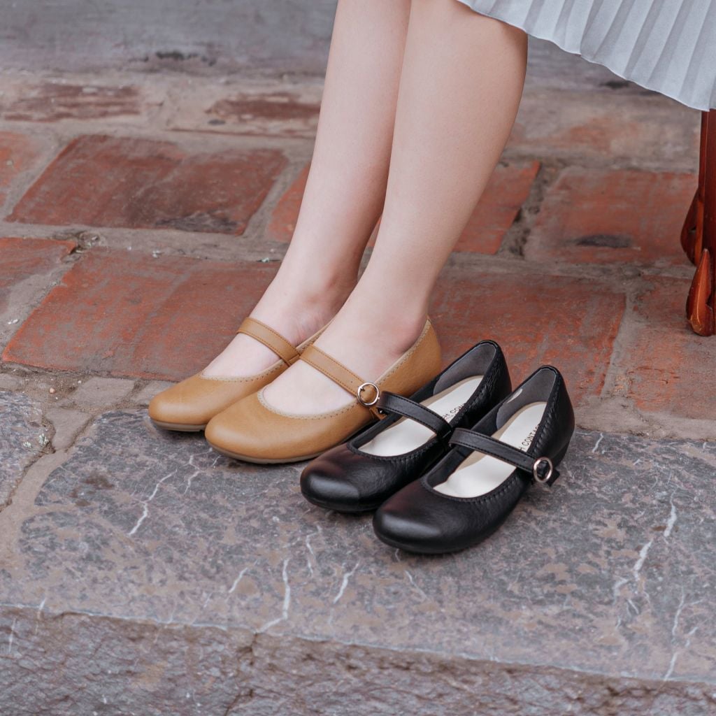Giày da nữ 2,5cm Arch Contact K-22075