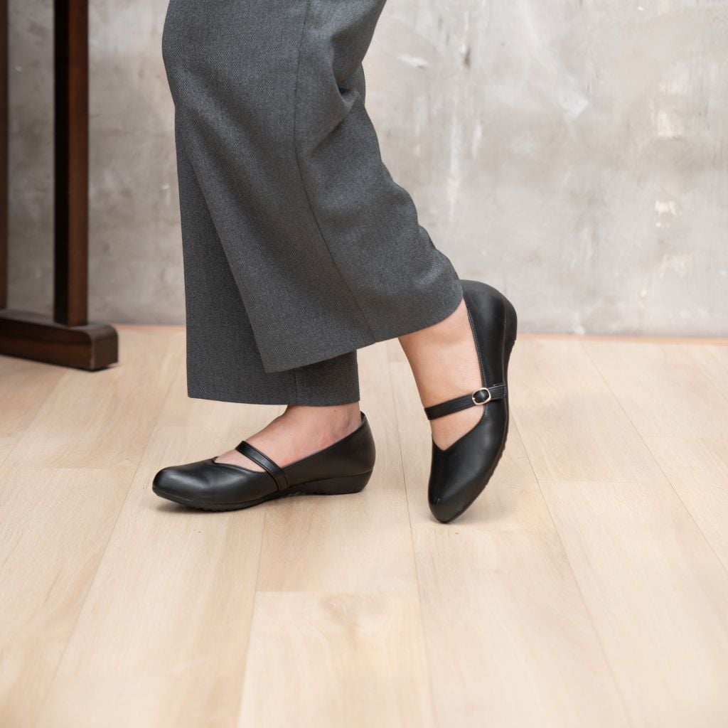 Giày da nữ 2,5cm Mary Jane Kosu KS-23280