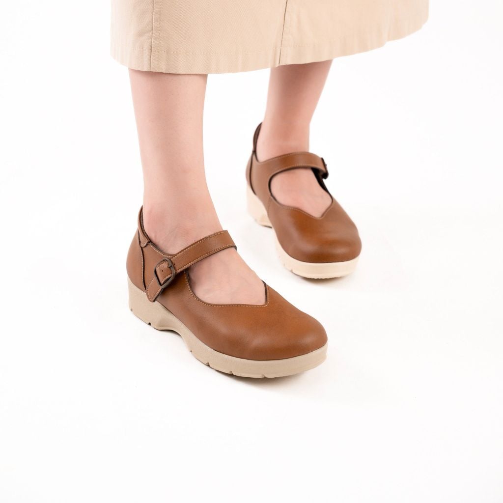 Giày da 3cm Ankle Strap Kosu K-25541
