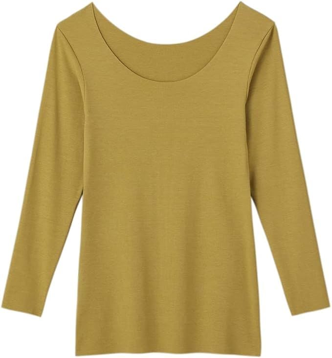 Áo thun nữ cổ thuyền Gunze SA2246