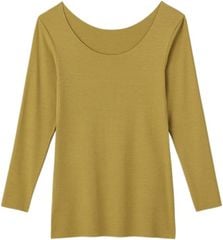 Áo thun nữ cổ thuyền Gunze SA2246