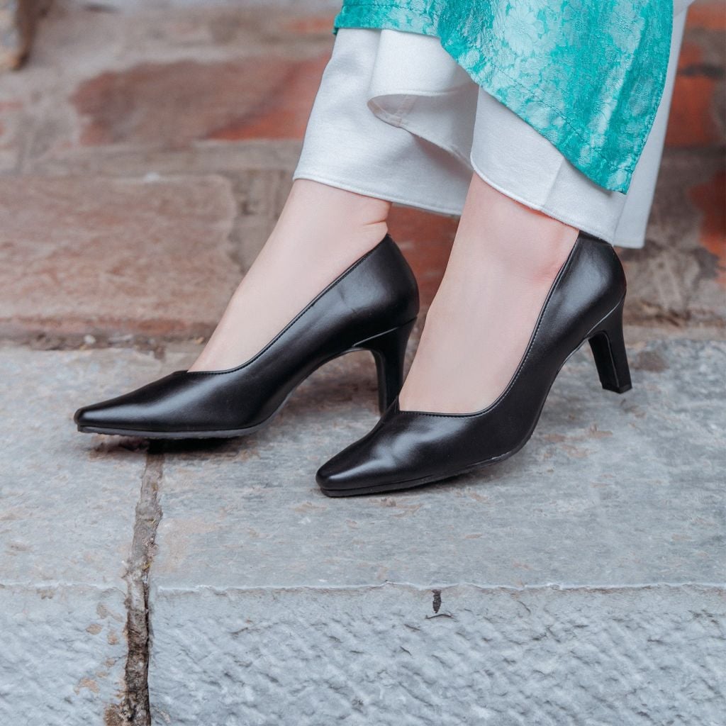 Giày da nữ cao gót 7cm Kosu K-23620