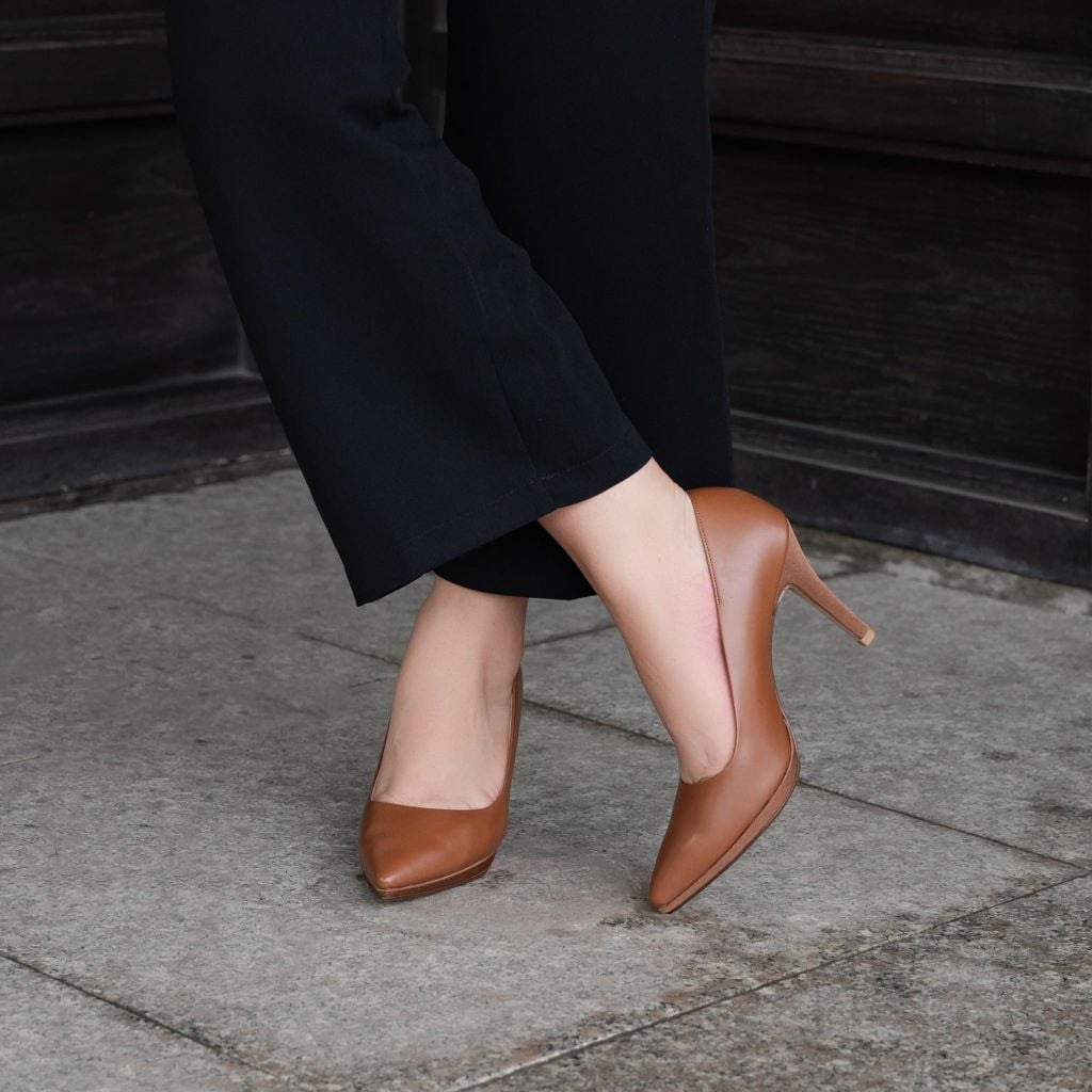 Giày da mũi nhọn Classic 10cm Kosu K-24357