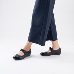 Giày da phối nơ Ami 2,5cm Kosu K-25M30