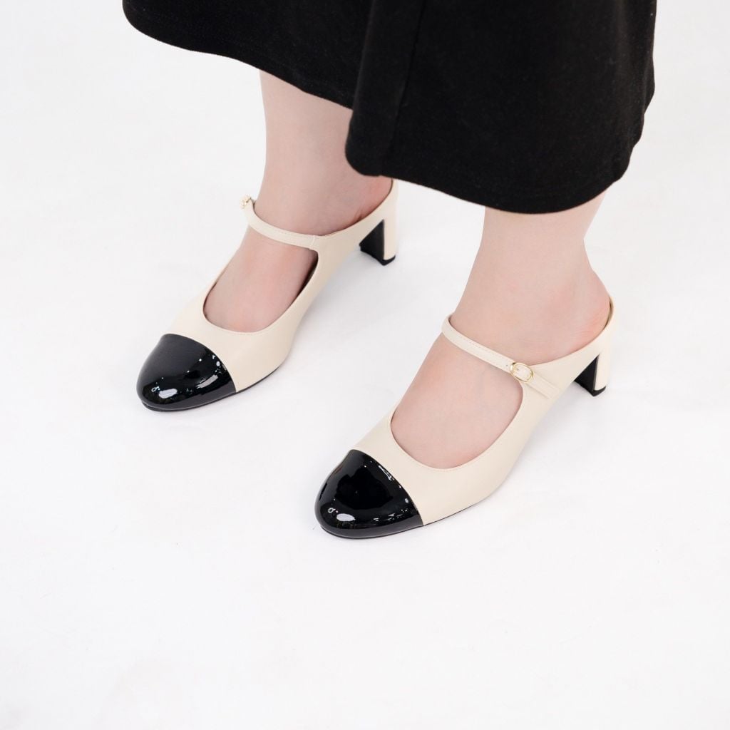 Giày mule Mary Jane 7cm Kosu K-24040