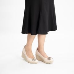 Giày da hoa trà Hana 7cm Kosu K-2606P