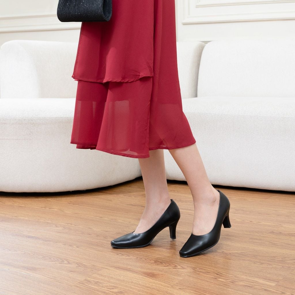 Giày da nữ 7cm Pret-a 18640