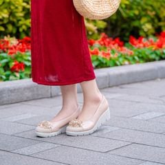 Giày da đế xuồng 5,5cm Kosu K-23618