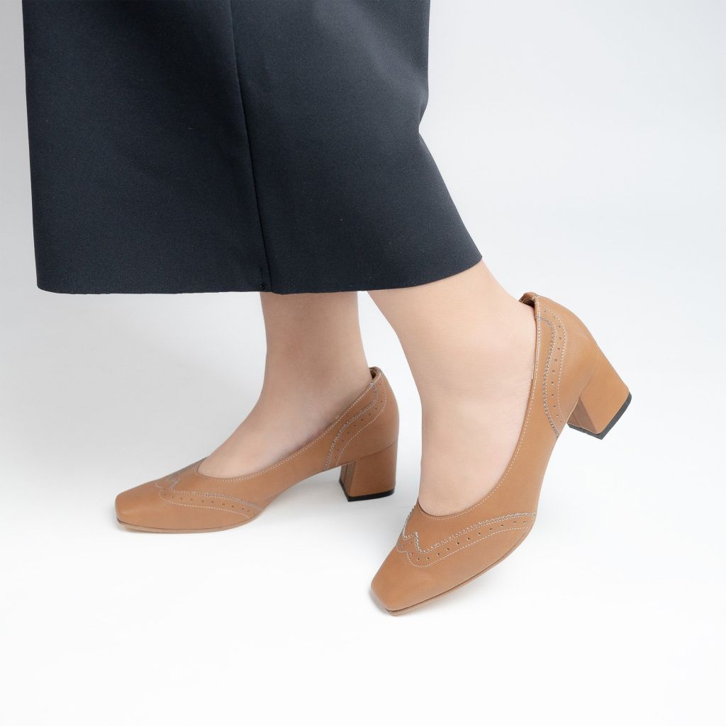 Giày da mũi vuông 5cm Kosu 2013