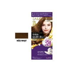 Nhuộm tóc phủ bạc không mùi dạng bọt Salon de Pro 100g