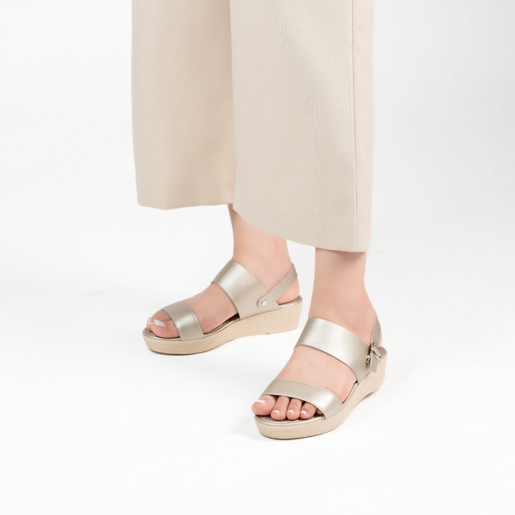 Sandal đế xuồng 2 way 4cm Kosu K-25217