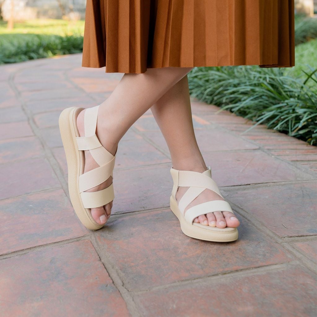 Sandal quai chéo 3,5cm Cushii Kosu K-24301