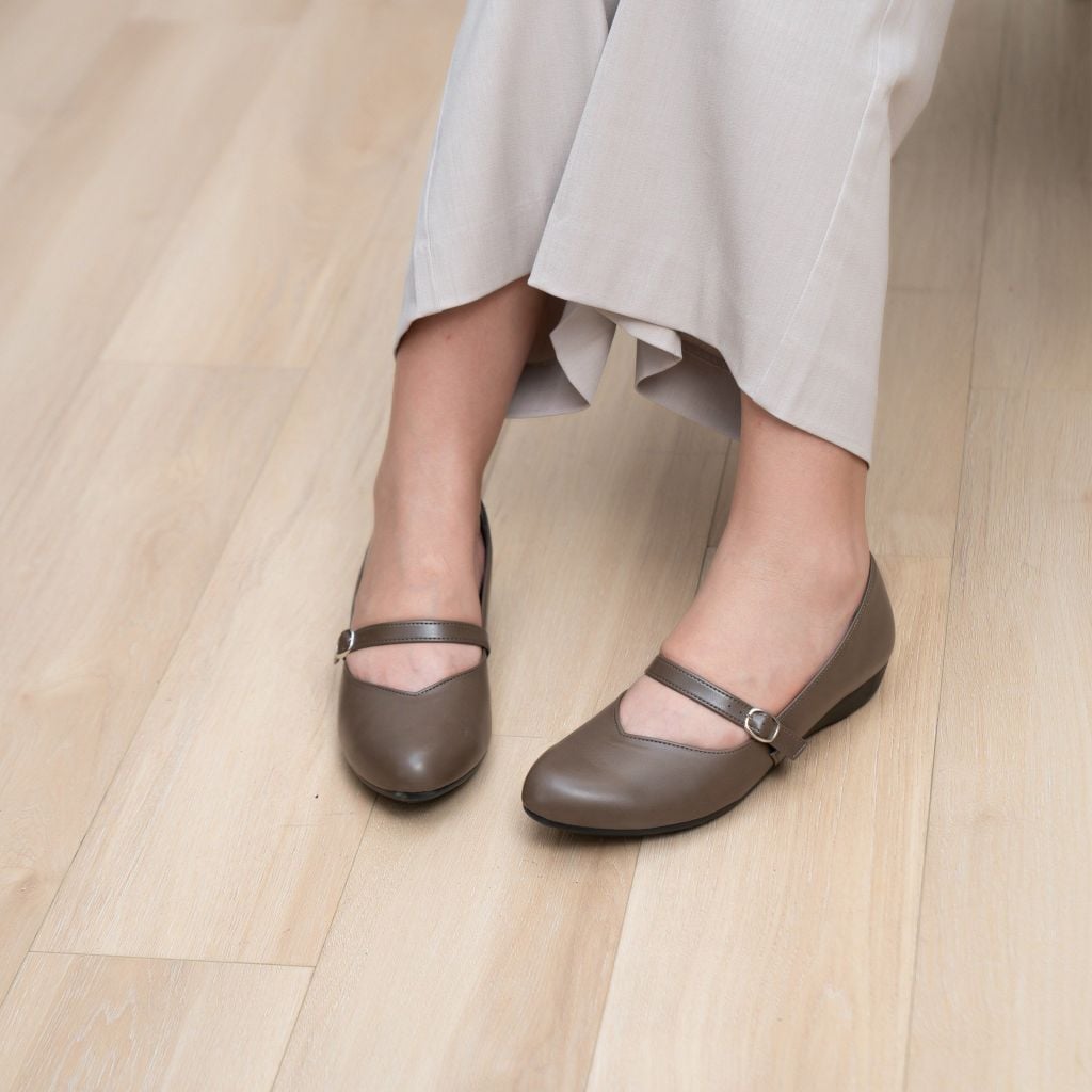 Giày da nữ 2,5cm Mary Jane Kosu KS-23280