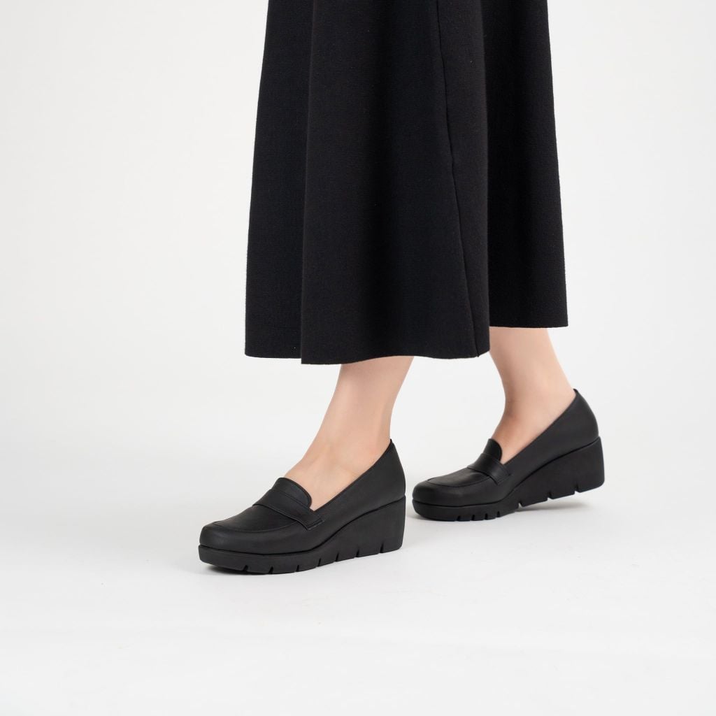 Giày da nữ Loafer 5,5cm Kosu K-25613