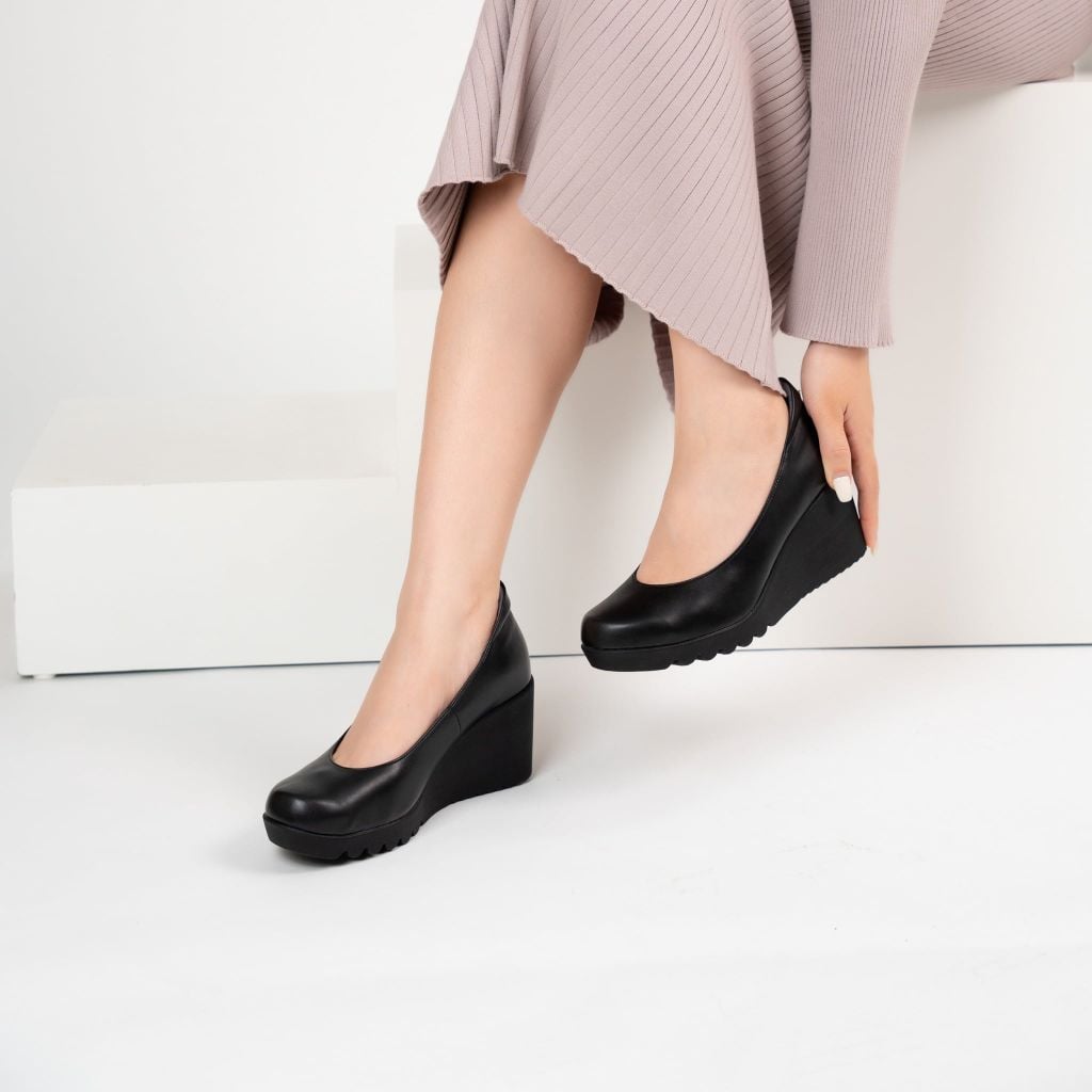 Giày da nữ 7cm Hana Kosu K-2505P