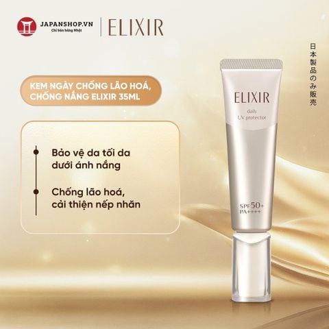 Kem ngày chống lão hoá, chống nắng Elixir 35ml