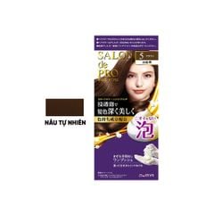 Nhuộm tóc phủ bạc không mùi dạng bọt Salon de Pro 100g