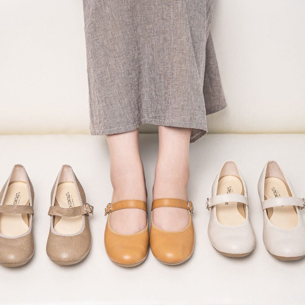 Giày da nữ 2,5cm Arch Contact K-22075