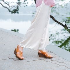 Sandal đế xuồng 8cm Kosu K-23003