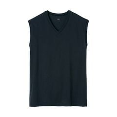 Áo ba lỗ nam cổ tim cotton YG Gunze YV9618