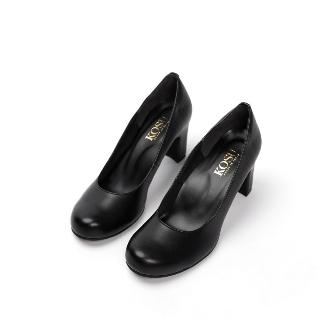 Giày cao gót mũi tròn 7cm Kosu K-26024