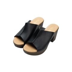 Dép cao gót đế vuông 8cm Kosu K-25351