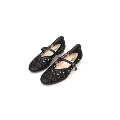 Giày bệt phối lưới thêu tay Kosu K-25171