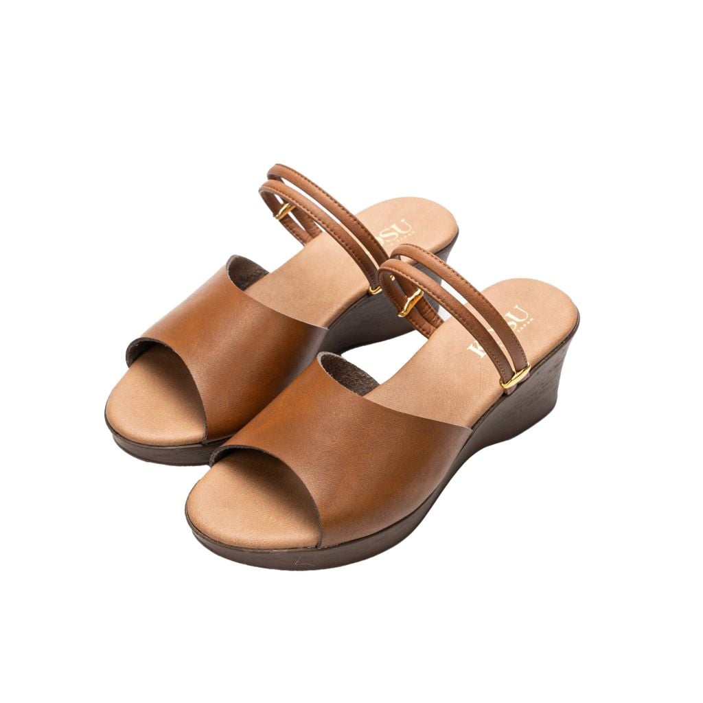 Sandal nữ đế xuồng 6cm Kosu K-23332