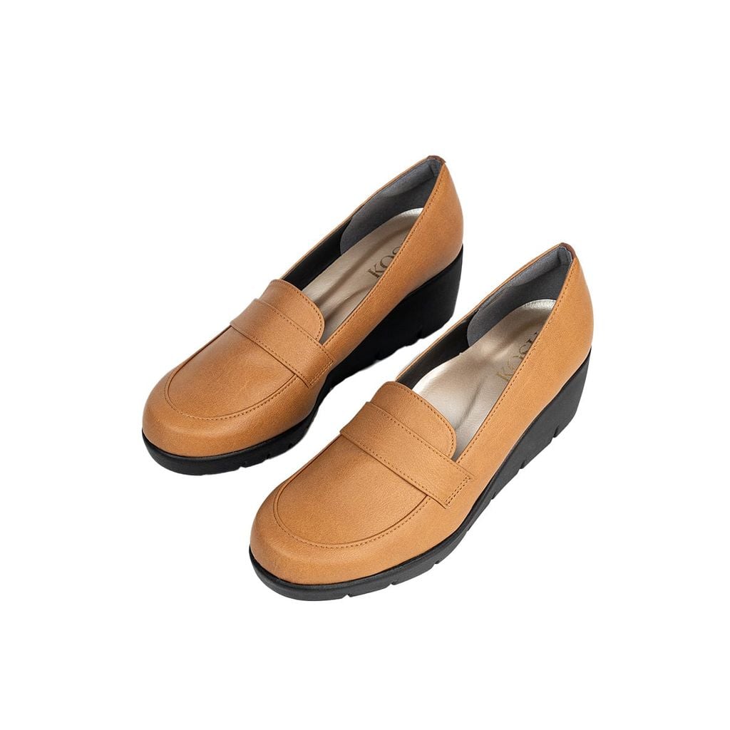 Giày da nữ Loafer 5,5cm Kosu K-25613