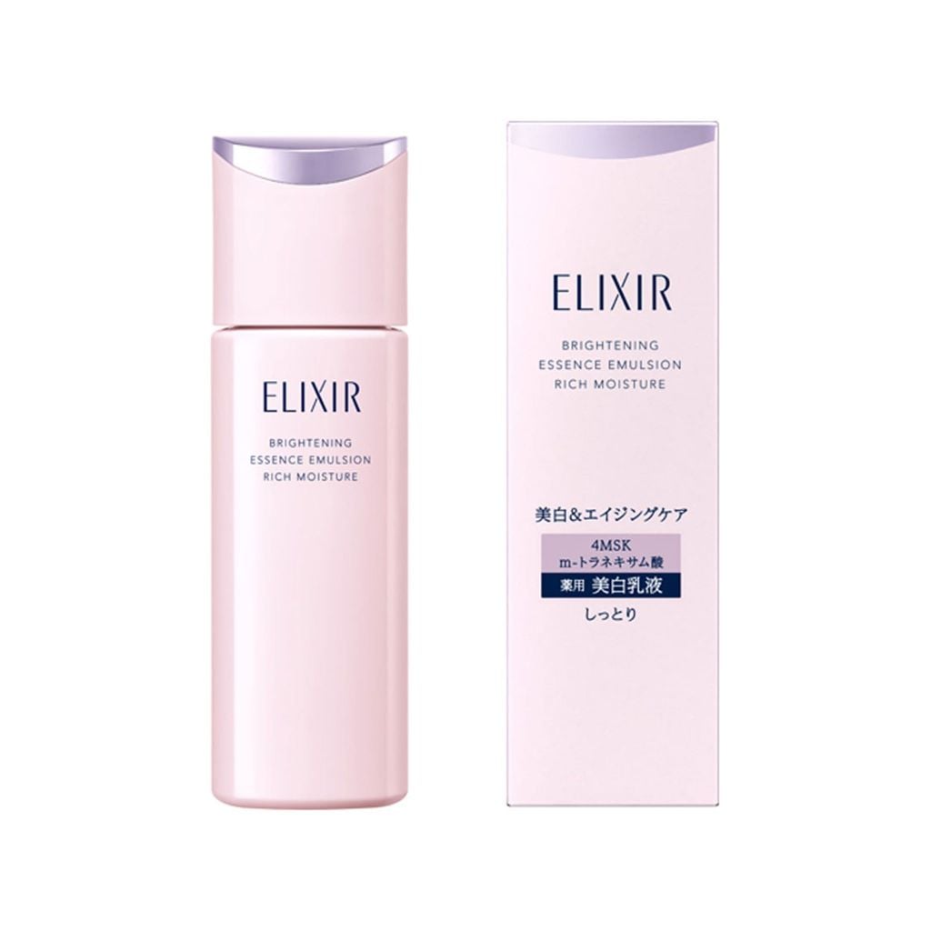 Sữa dưỡng trắng, cấp ẩm cho da Elixir Emulsion 130ml
