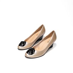 Giày da Cash Wedge đính hoa 7p Kosu K-24832