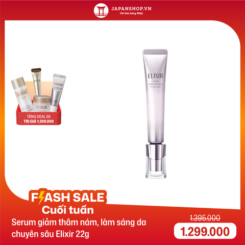 Serum giảm thâm nám, làm sáng da chuyên sâu Elixir 22g