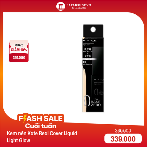 Kem nền Kate Real Cover Liquid Light Glow