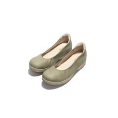 Giày da đế bệt 3cm Kosu K-26540