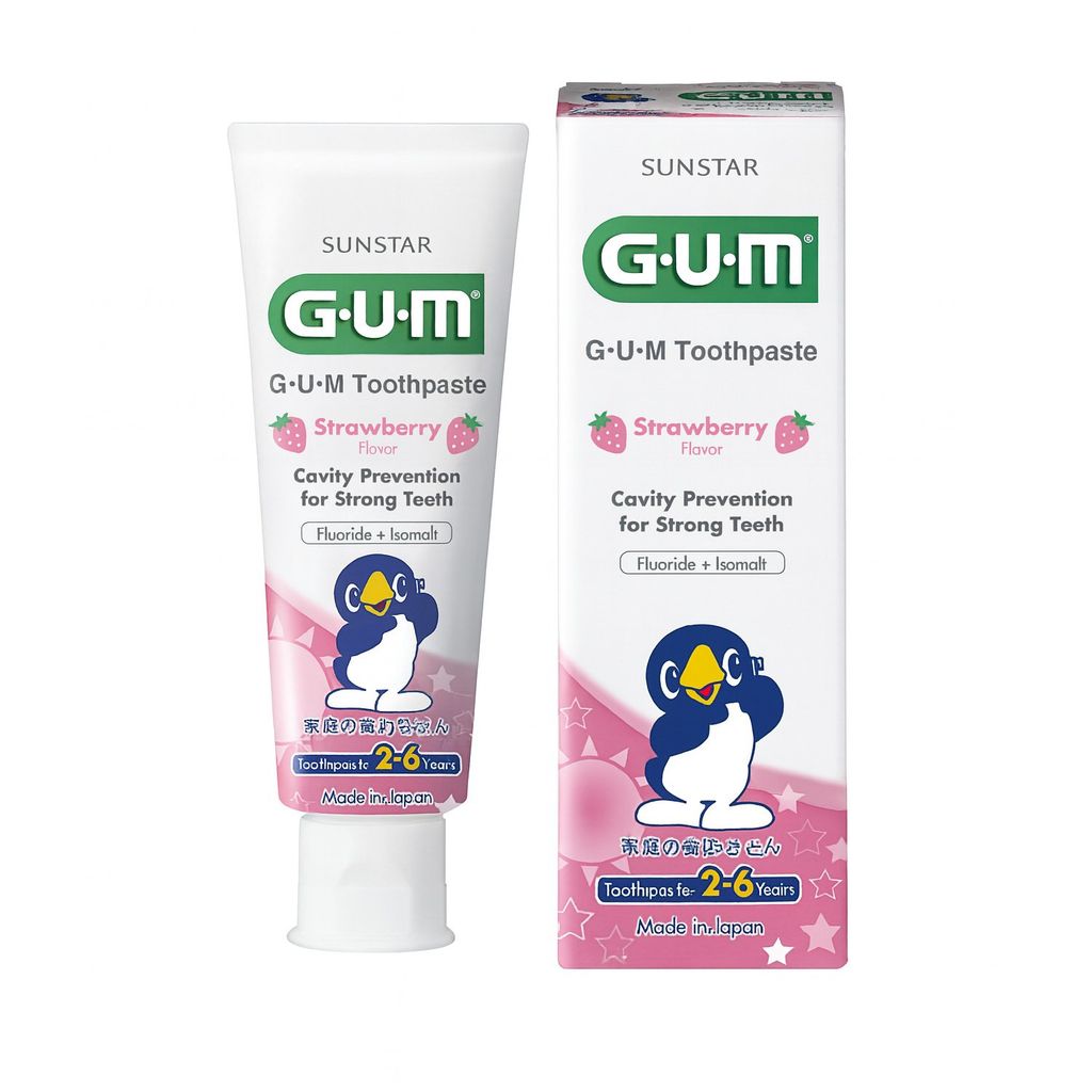 Kem đánh răng cho trẻ 2-6 tuổi Gum Sunstar 70g