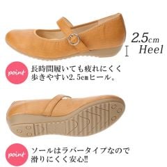 Giày da nữ 2,5cm Arch Contact K-22075