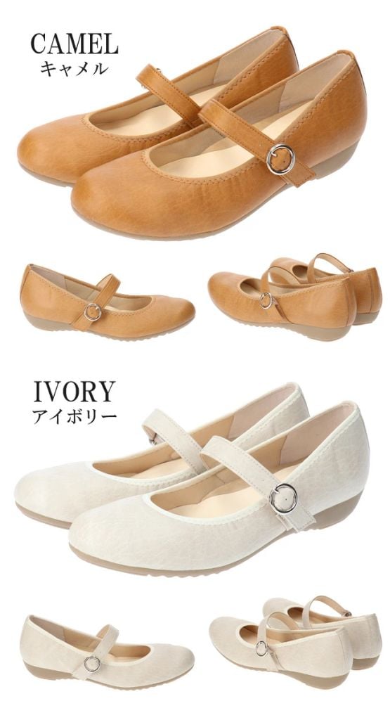 Giày da nữ 2,5cm Arch Contact K-22075