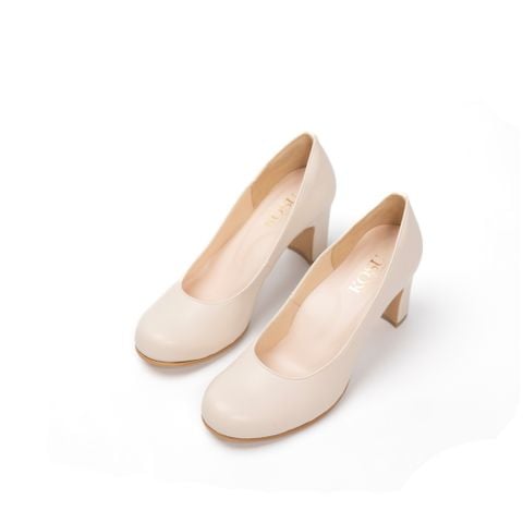 Giày cao gót mũi tròn 7cm Kosu K-26024