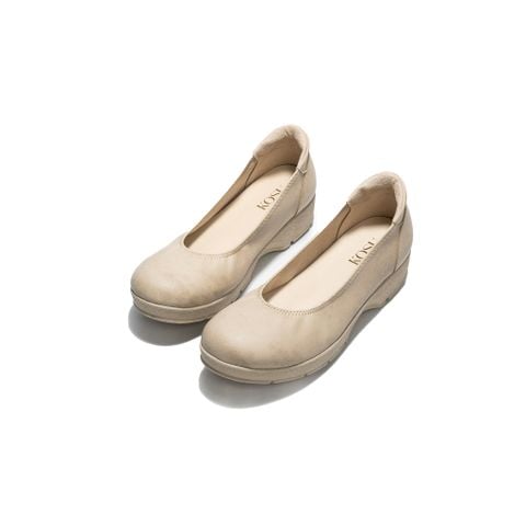Giày da đế bệt 3cm Kosu K-26540