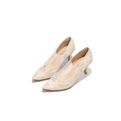 Giày cao gót mũi nhọn ren Saki 7cm Kosu K-2620S