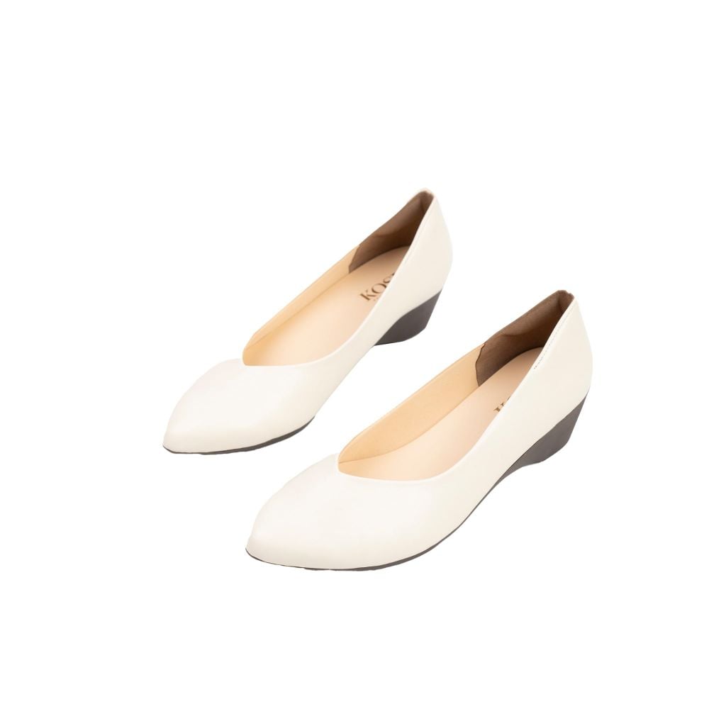 Giày da mũi cut V 4cm Kosu K-25801