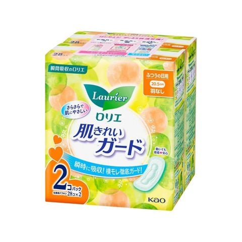 Set 2 gói băng vệ sinh ban ngày Laurier Kao