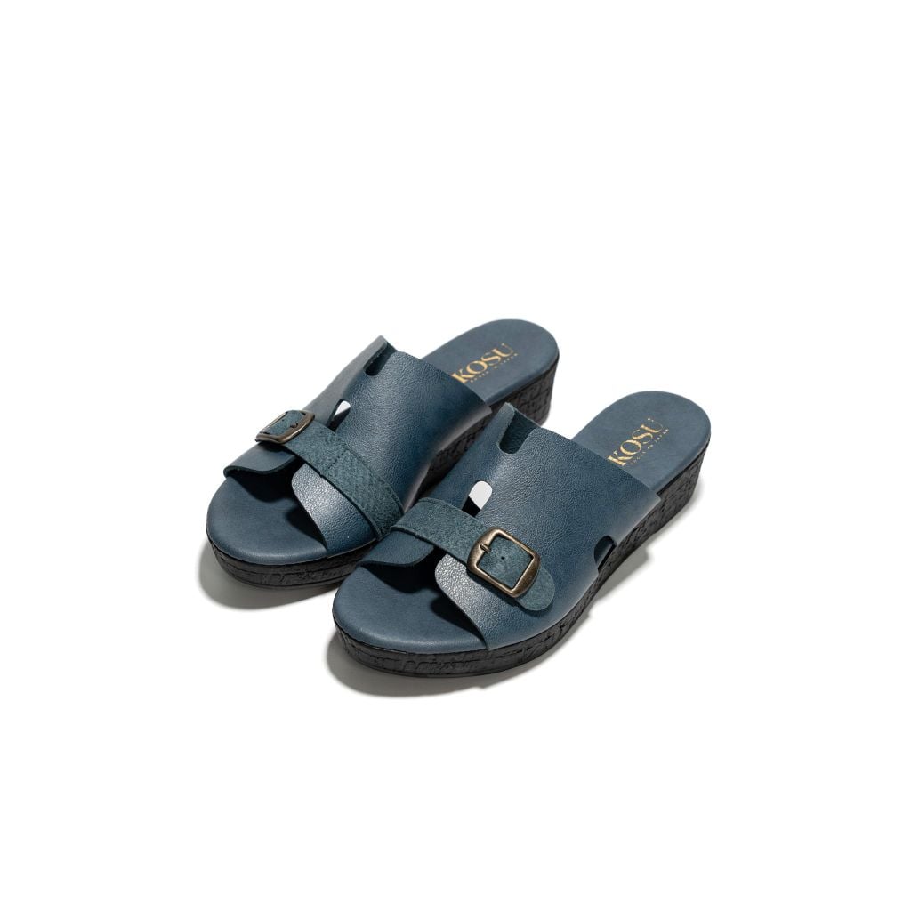 Dép đế xuồng phối belt 4cm Kosu K-2681N