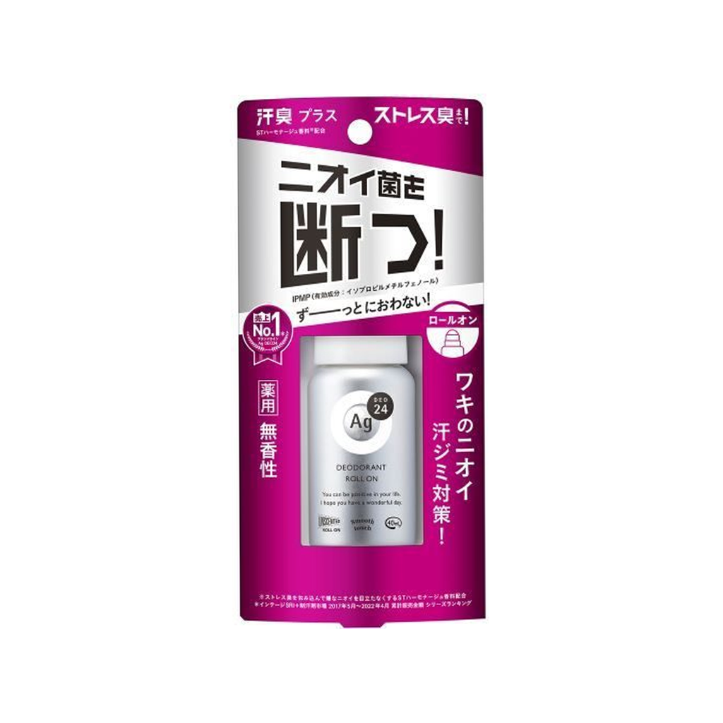 Lăn khử mùi Ag + 24 Deodorant Roll-on EX 40ml