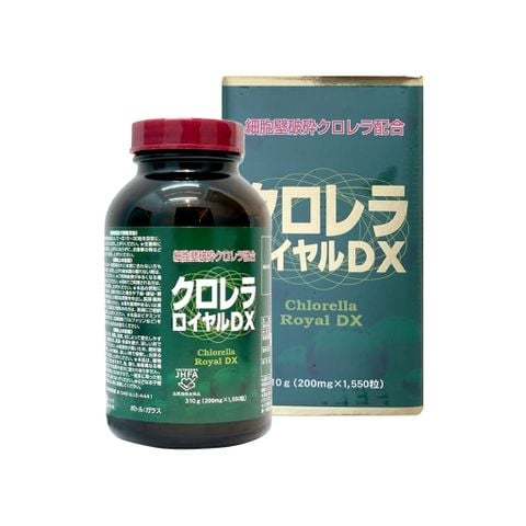 Tảo lục hỗ trợ sức khỏe Chlorella Royal DX 1550 viên