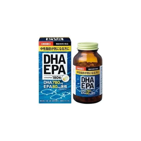 Viên uống bổ não DHA EPA Orihiro 180 viên