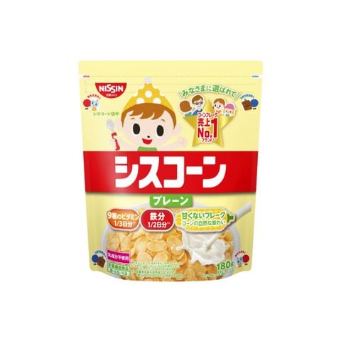 Ngũ cốc dinh dưỡng Nissin 180g-vị bắp
