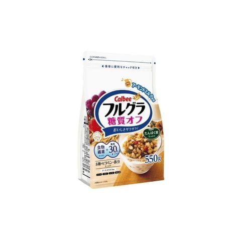 Ngũ cốc hoa quả ít đường Calbee 550g