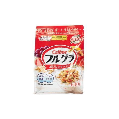 Ngũ cốc hoa quả Calbee 600g
